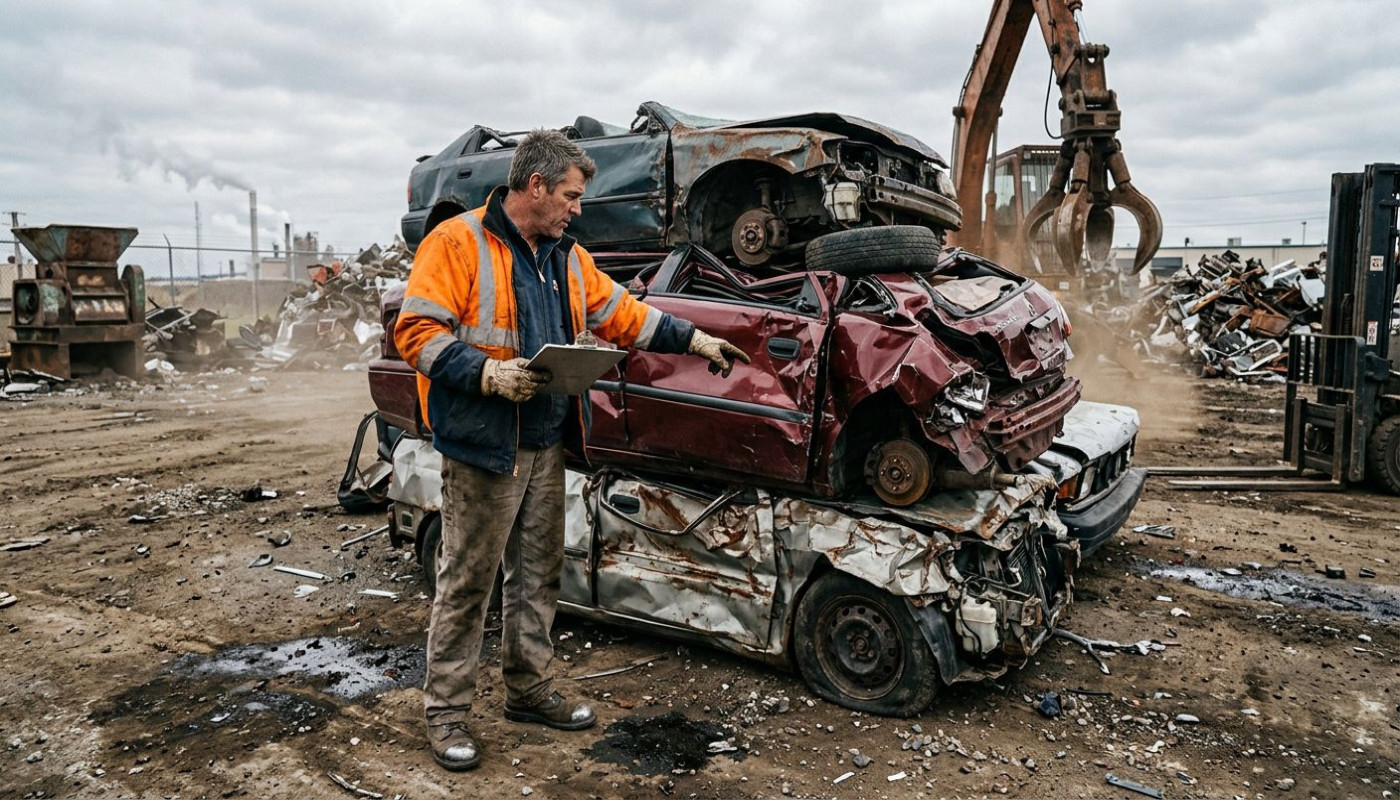 Épaviste : un métier clé pour le recyclage automobile
